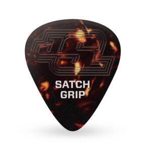 D'Addario - Joe Satriani - Satch Grip Guitar Picks - Tortoiseshell - Extra Heavy - 1.25mm - 5 Pack