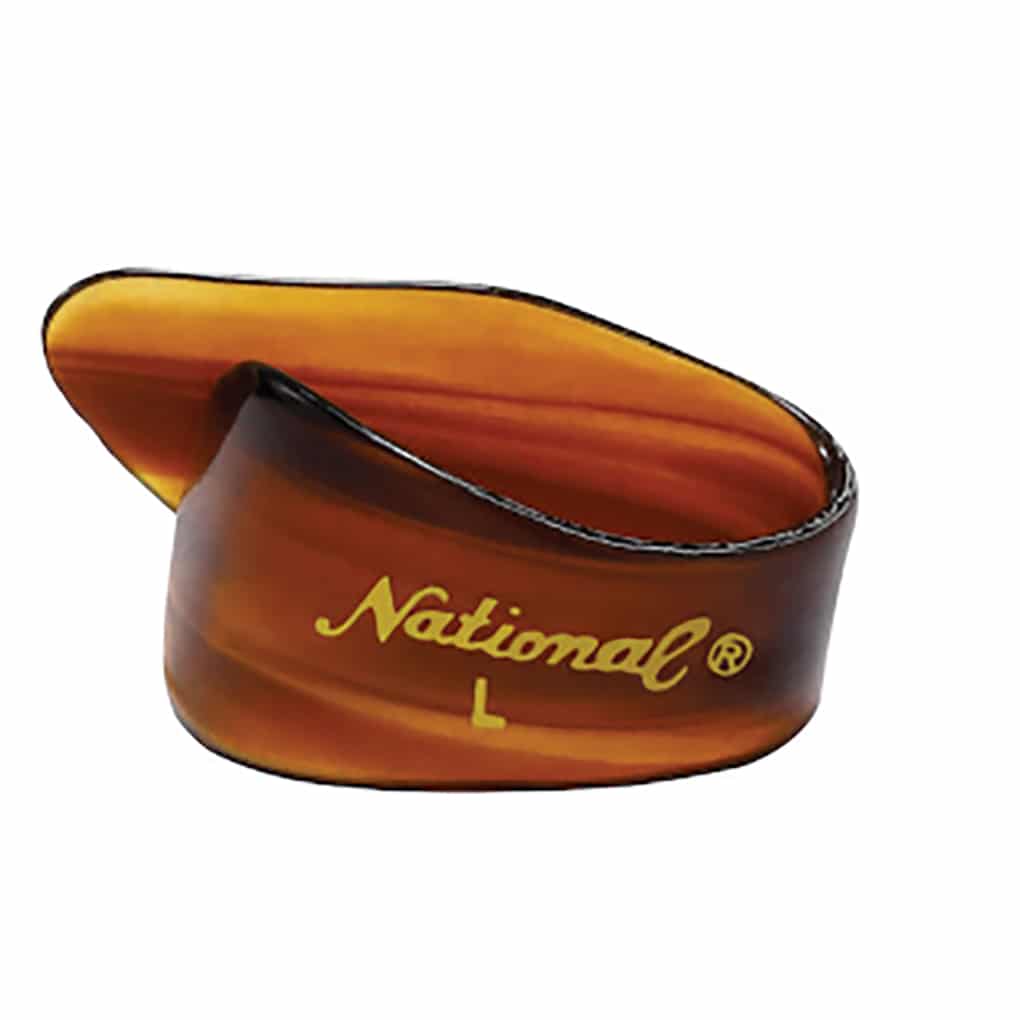 D’Addario National – Celluloid Thumb Picks – Large – Tortoiseshell – 4 Pack – NP8T-04 2