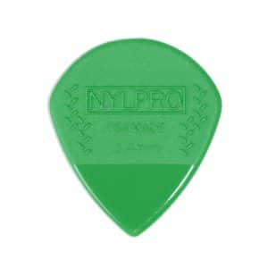D'Addario - Planet Waves - Nylon Nylpro Plus Jazz Guitar Picks - Extra Heavy - 1.4mm - Green - 10 Pack - 3NPP7-10