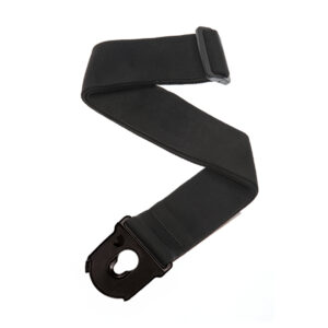 D'Addario - Planet Lock Locking Guitar Strap - Black - 50PLA05