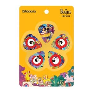 D'Addario - Planet Waves - Beatles Yellow Submarine 50th Anniversary Guitar Picks - Heavy Gauge - 10 Pack - 1CWH6-10B7