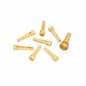 D'Addario - Planet Waves - Boxwood Bridge Pins with End Pin Set - PWPS6