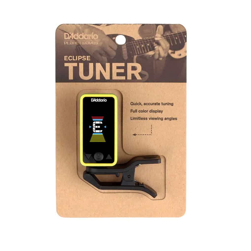 D’Addario – Planet Waves – Eclipse Tuner – Yellow – PW-CT-17YL 5