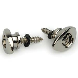 D'Addario - Planet Waves - Elliptical End Pins - Chrome/Nickel - PWEEP202