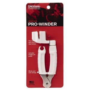 D’Addario – Planet Waves – Guitar Pro Winder & Cutter – White – DP0002W 7