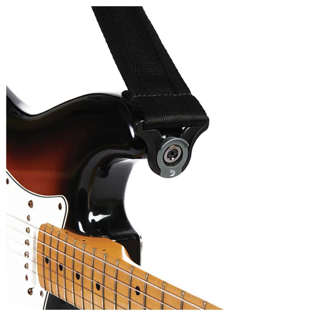 D’Addario – Auto Lock Locking Guitar Strap – 30 – 55 Inches – Black – 50BAL00 4