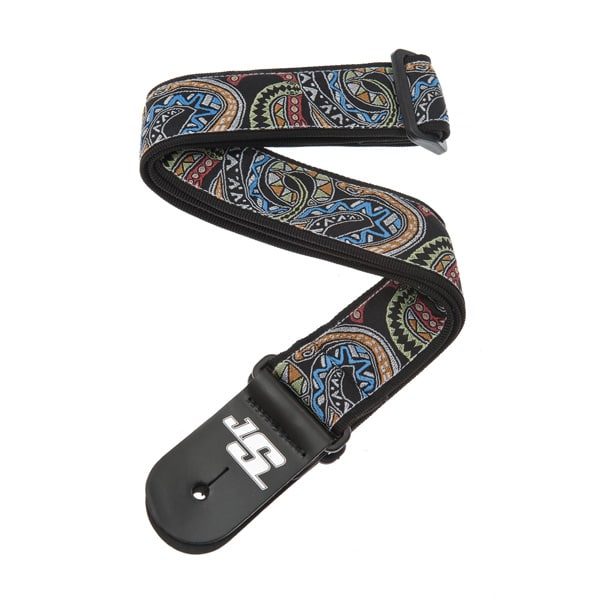 D’Addario – Planet Waves – Woven Guitar Strap – Joe Satriani – Snakes Mosaic – 50JS04 1