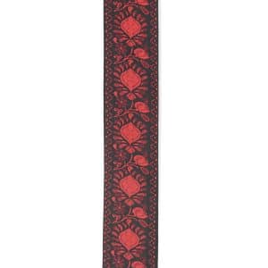 D’Addario – Planet Waves – Woven Guitar Strap – Monterey 2 – Dark Red – T20W1417 2