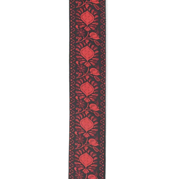 D’Addario – Planet Waves – Woven Guitar Strap – Monterey 2 – Dark Red – T20W1417 2