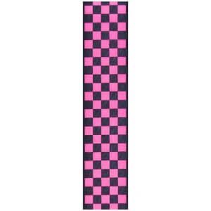 D’Addario – Planet Waves – Woven Guitar Strap – Pink/Black Checker – 50H03 2