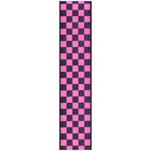 D’Addario – Planet Waves – Woven Guitar Strap – Pink/Black Checker – 50H03 2