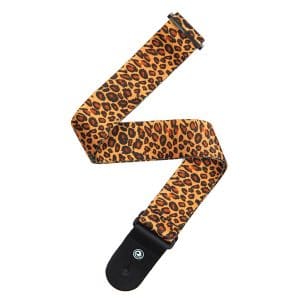 D’Addario – Planet Waves – Guitar Strap – Printed Leopard – 50H08 1