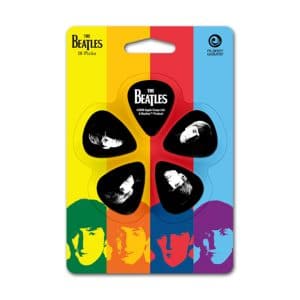 D'Addario - Planet Waves - Meet The Beatles Guitar Picks - Heavy Gauge - 10 Pack - 1CBK6-10B2