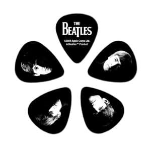 D’Addario – Planet Waves – Meet The Beatles Guitar Picks – Medium Gauge – 10 Pack – 1CBK4-10B2 2
