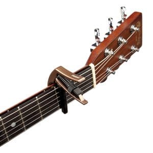 D’Addario – Planet Waves – NS Artist Capo – For 6 String Acoustic & Electric Guitars – Metallic Bronze Finish – PW-CP-10MBR 3