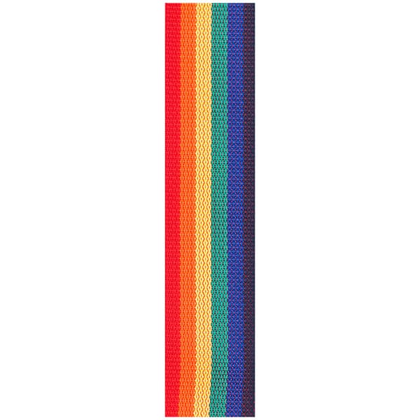 D’Addario – Planet Waves – Polypropylene Guitar Strap – Rainbow – PWS111 2