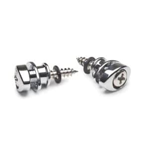 D'Addario - Planet Waves - Rotating Elliptical End Pins - Chrome - PWREP202