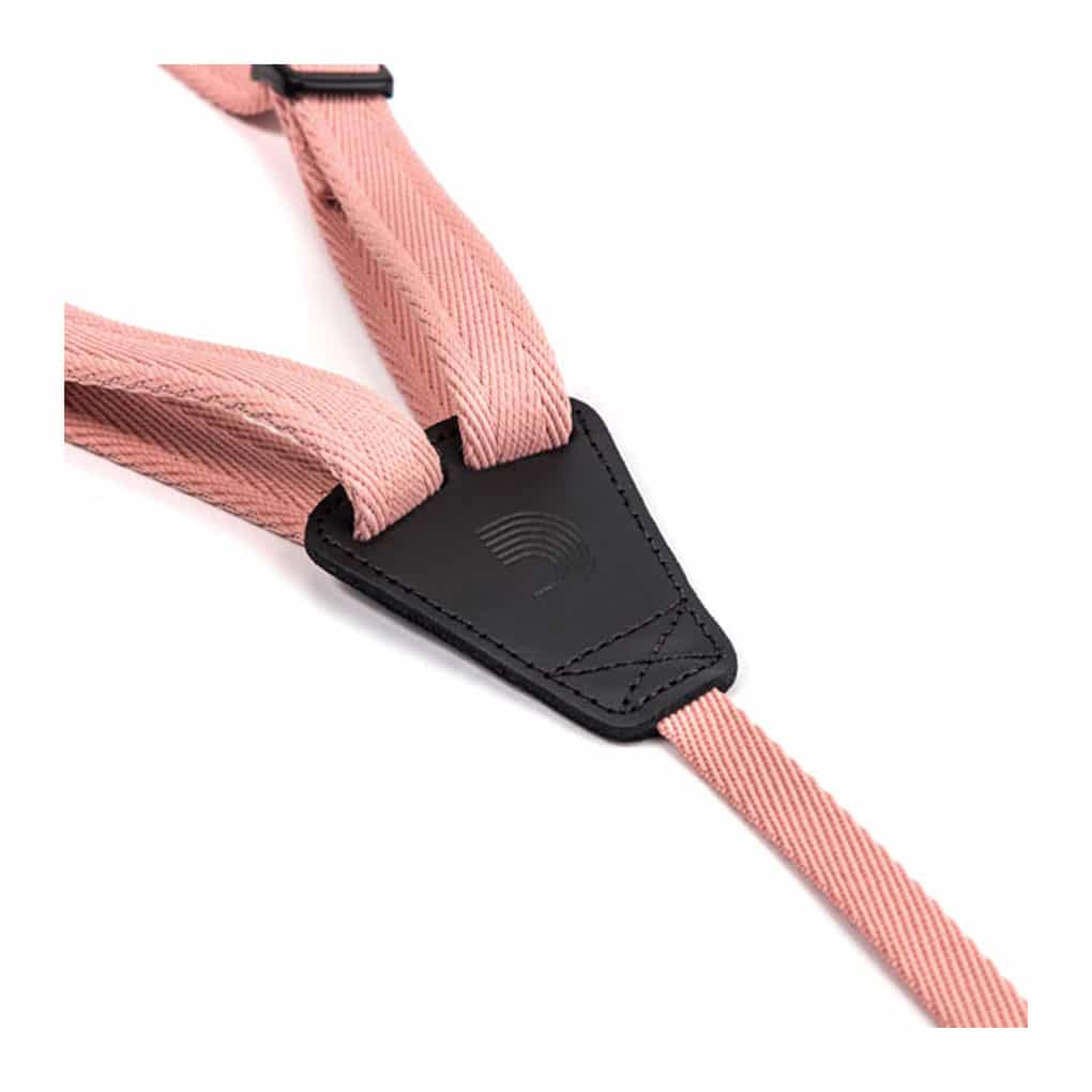 D’Addario – Eco Comfort Ukulele Strap – Coral – 19UKE04 3