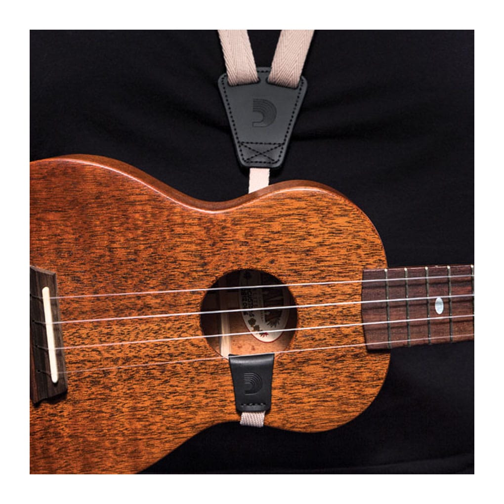 D’Addario – Eco Comfort Ukulele Strap – Sand – 19UKE01 5