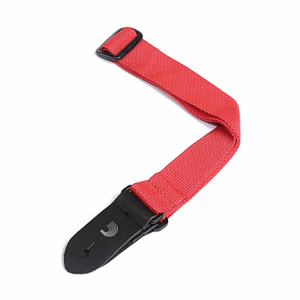 D’Addario – Planet Waves – Polypropylene Ukulele Strap – Red – PWSUKE301 3