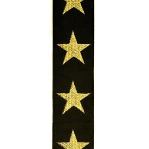 D’Addario – Planet Waves – Woven Guitar Strap – Gold Star – 20T05 2