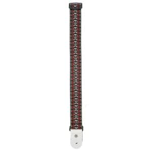 D’Addario – Planet Waves – Woven Guitar Strap – Hootenanny 2 – Red/Black – 50G01 3