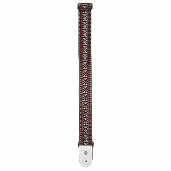 D’Addario – Planet Waves – Woven Guitar Strap – Hootenanny 2 – Red/Black – 50G01 3