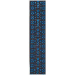 D’Addario – Planet Waves – Woven Guitar Strap – Hootenanny – Blue/Black – 50G05 2