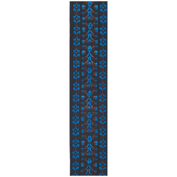 D’Addario – Planet Waves – Woven Guitar Strap – Hootenanny – Blue/Black – 50G05 2