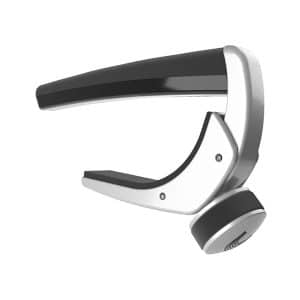 D'Addario - Pro Plus Guitar Capo - Silver - PW-CP-19S