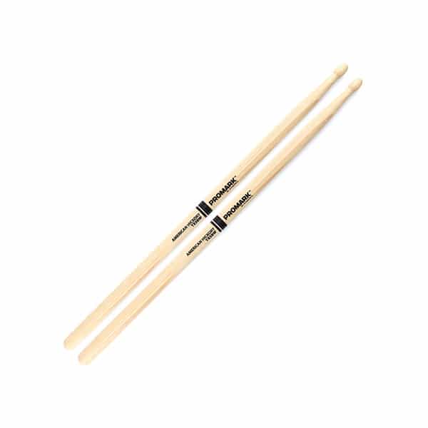 D’Addario – Promark – Drumsticks – Set – Hickory 5B Wood Tip Drumstick – TX5BW 1