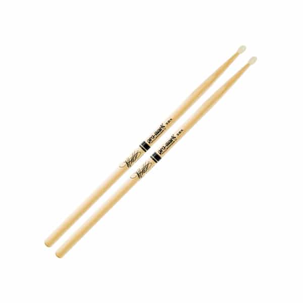 D’Addario – Promark – Drumsticks – Set – Hickory 5Bx Jason Bittner Nylon Tip Drumstick – TX5BXN 1