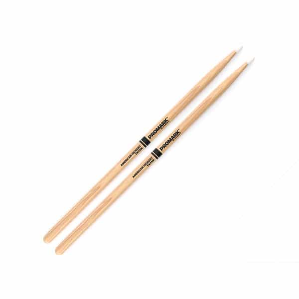 D’Addario – Promark – Drumsticks – Set – Hickory 7A Nylon Tip Drumstick – TX7AN 1