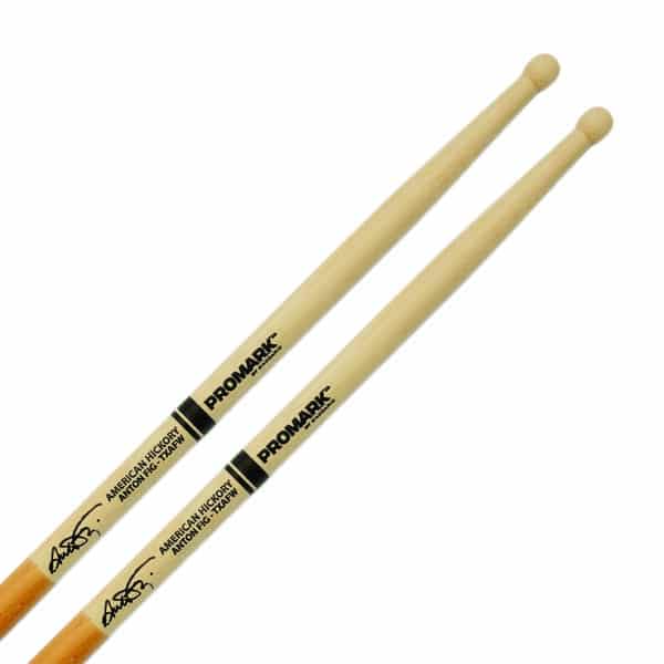 D’Addario – Promark – Drumsticks – Set – Hickory Wood Tip Anton Fig – TXAFW 1