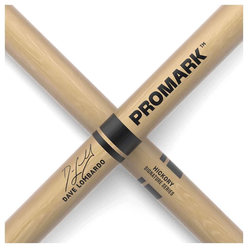 D’Addario – Promark – Drumsticks – Set – Hickory 2B – Dave Lombardo – Nylon Tip Drumstick – TX2BXN 4