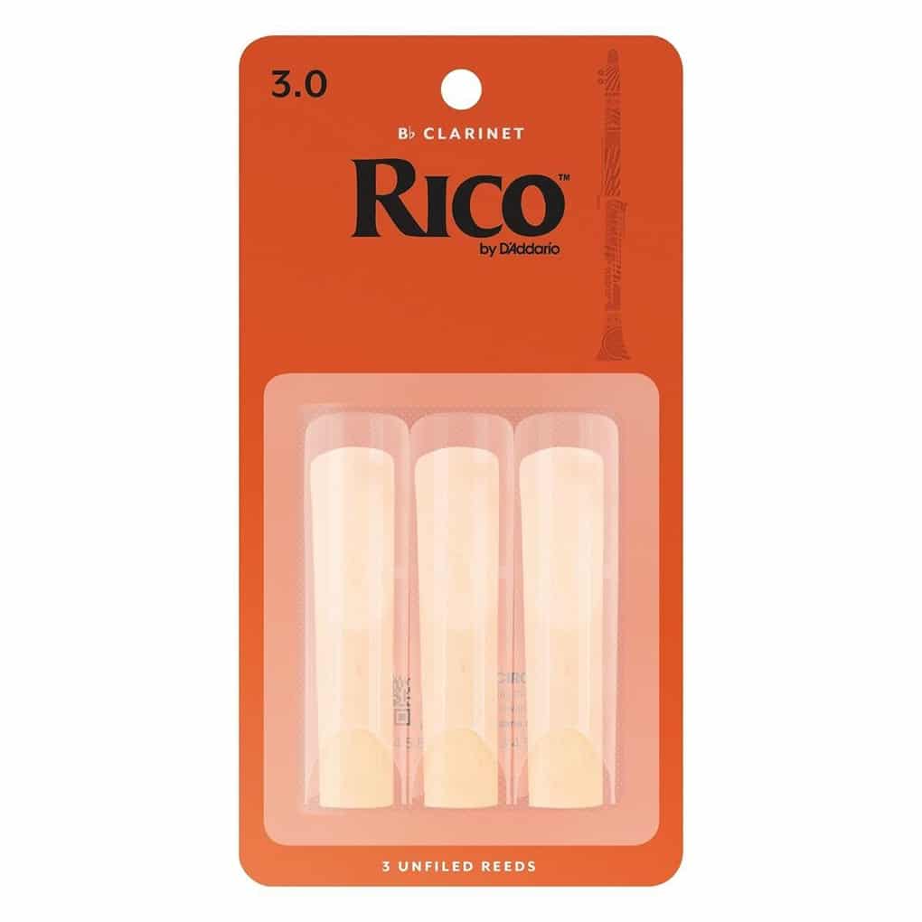 Rico By D’Addario – Clarinet Reeds – Bb – Strength 3