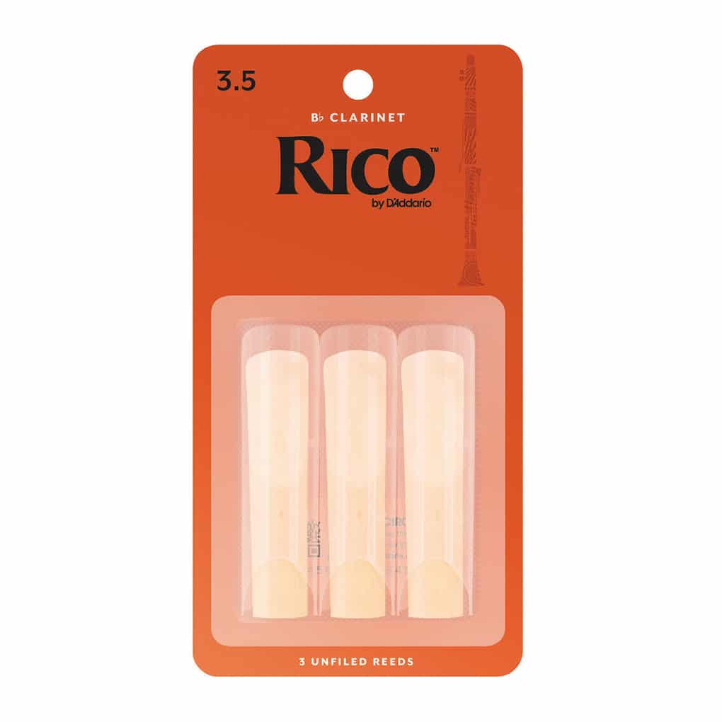 Rico By D’Addario – Clarinet Reeds – Bb – Strength 3