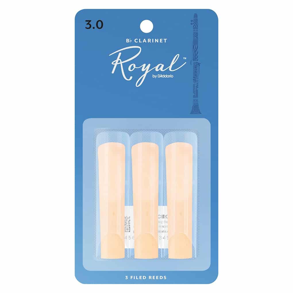 Royal by D’Addario – Clarinet Reeds – Bb – Strength 3