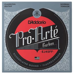 Classical Guitar Strings - D'Addario EJ45FF - Pro-Arte Carbon - Dynacore Basses - Normal Tension