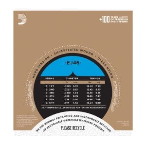 D’Addario EJ46 Pro-Arte Nylon Classical Guitar Strings – Hard Tension 3