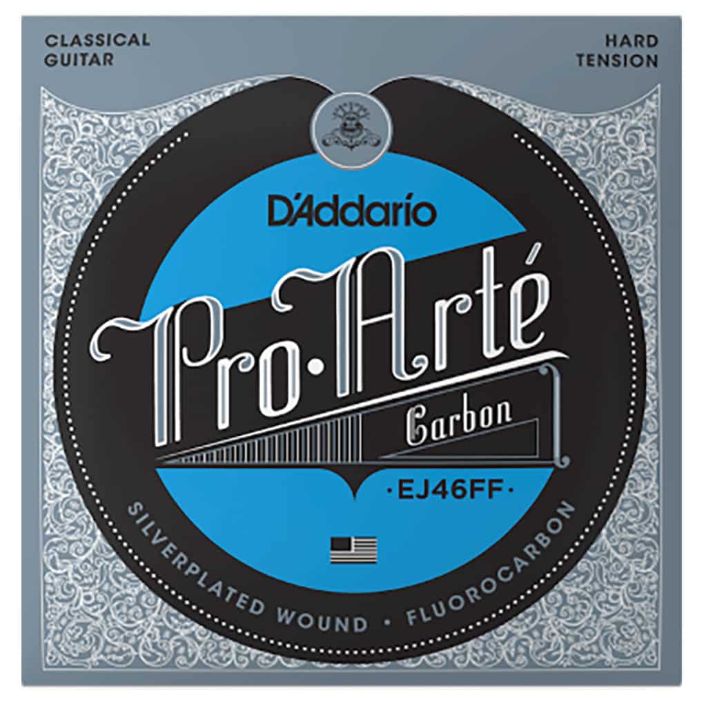 Classical Guitar Strings – D’Addario EJ46FF – Pro-Arte Carbon – Dynacore Basses – Hard Tension 1