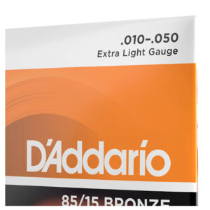 Acoustic Guitar Strings – D’Addario EZ900 – 85/15 Bronze – Extra Light – 10-50 4