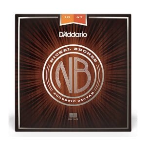 Acoustic Guitar Strings - D'Addario NB1047 -  Nickel Bronze - Extra Light - 10-47