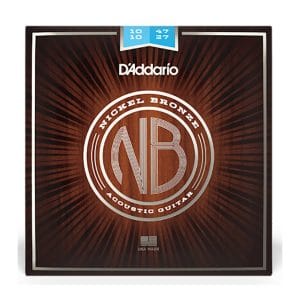 Acoustic Guitar Strings - 12-String - D'Addario NB1047-12 - Nickel Bronze - Light - 10-47