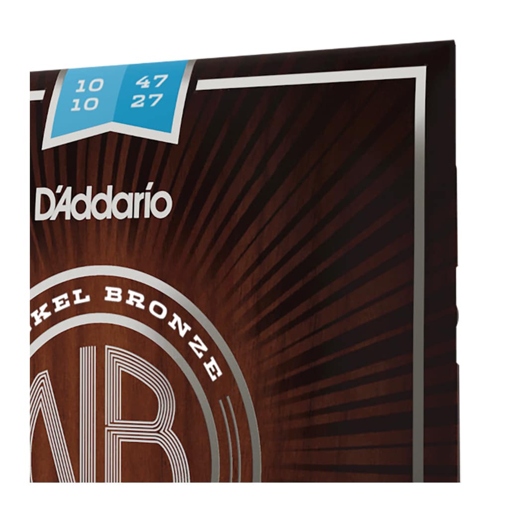 Acoustic Guitar Strings – 12-String – D’Addario NB1047-12 – Nickel Bronze – Light – 10-47 4