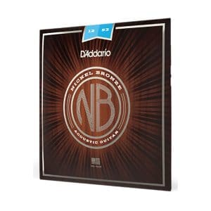 Acoustic Guitar Strings – D’Addario NB1253 – Nickel Bronze – Light – 12-53 2