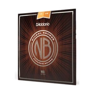 Acoustic Guitar Strings – D’Addario NB1256 – Nickel Bronze – Light Top/Medium Bottom – 12-56 2
