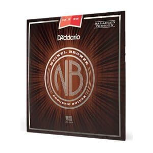 Acoustic Guitar Strings – D’Addario NB13556BT – Nickel Bronze – Balanced Tension – Medium – 13