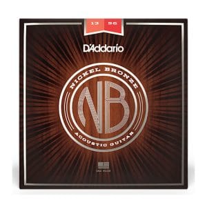 Acoustic Guitar Strings – D’Addario NB1356 – Nickel Bronze – Medium – 13-56 1