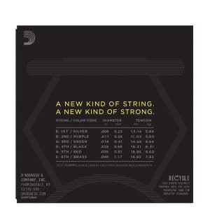 D’Addario NYXL0946 Nickel Wound Strings – Super Light Top Reg Bottom – 9-46 3